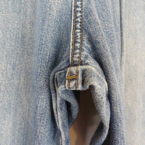 Men's Mavi Relaxed Wide Leg Jeans Size 33 - Picture 4 of 10